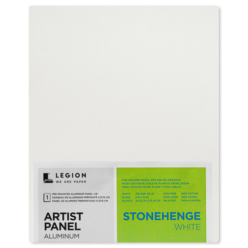 Stonehenge Pre-Mounted Aluminum Artist Panel 8"X10"-For Dry Media 5A0023FJ-1G6G7 - 645248338340