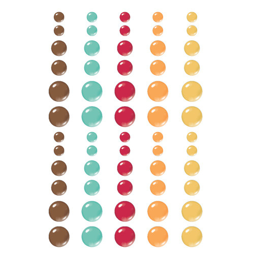 3 Pack - Say Cheese Wild Enamel Dots-Glossy - 5A0022L5-1G5CG