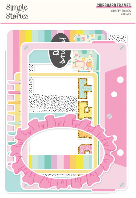 Crafty Things Chipboard-Frames - 5A0022M7-1G5GF - 810150771336