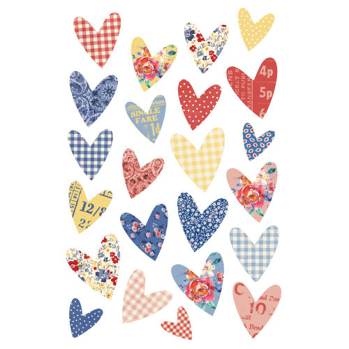 Simple Stories Sticker Book 12/Sheets-Simple Vintage Linen Market - 5A0022M6-1G5JP