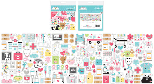 Doodlebug Odds & Ends Die-Cuts-Happy Healing 5A0023CL-1G6D3 - 842715080324