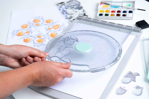 Sizzix Stencil & Stamp Tool Accessory-Stamp & Spin Tool - 5A00217H-1G40X Sizzix Stencil & Stamp Tool Accessory-Stamp & Spin Tool - 5A00217H-1G40X