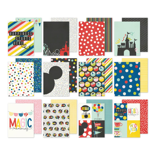 Simple Stories Double-Sided Paper Pad 6"X8" 24/Pkg-Say Cheese Magic - 5A0022HN-1G5BJ