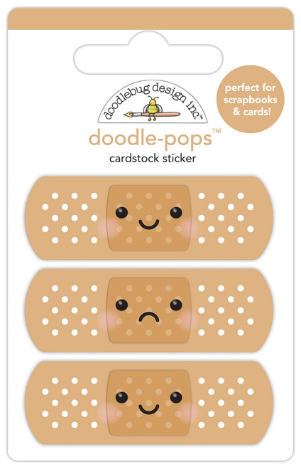 Doodlebug Doodle-Pops 3D Sticker-All Better - 5A0023DN-1G6DF - 842715080171