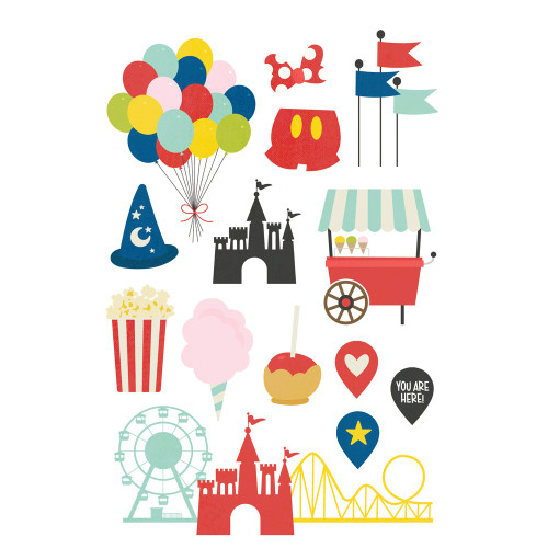 Simple Stories Sticker Book 12/Sheets-Say Cheese Magic - 5A0022HV-1G5BQ