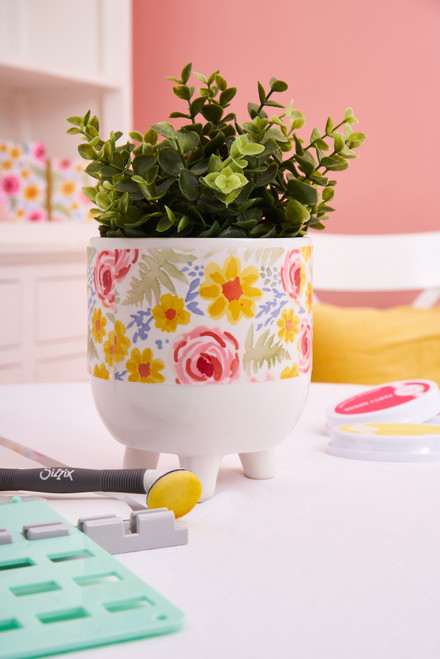 Sizzix A6 Layered Stencil 4/Pkg-Abstract Blooms - 5A00229X-1G4YH Sizzix A6 Layered Stencil 4/Pkg-Abstract Blooms - 5A00229X-1G4YH