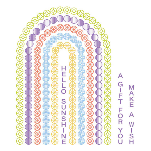 Spellbinders BetterPress Press Plate & Die Set-Arched messages Registration - 5A0022YF-1G61N