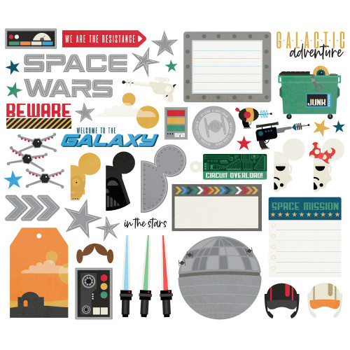 Say Cheese Galaxy Bits & Pieces 49/Pkg-49/Pkg - 5A0022JY-1G5CT