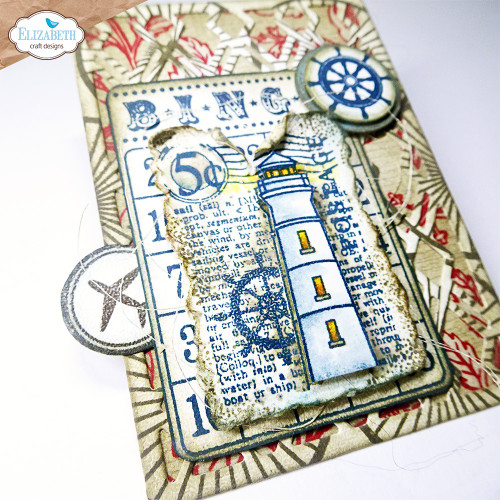 Elizabeth Craft Clear Stamps-Travel & Postage 5A002320-1G64B