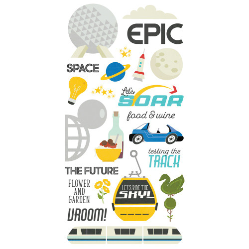 Say Cheese Epic Stickers 63/Pkg-Foam - 5A0022KL-1G5DY