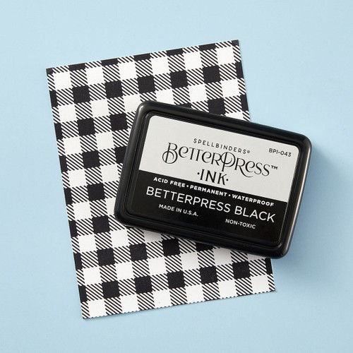 Spellbinders BetterPress Ink Pad-Black, Full Size - 5A0022Y8-1G611
