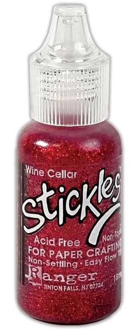 Ranger Stickles Glitter Glue .5oz-Wine Cellar SGG01-1G5MK - 789541085928