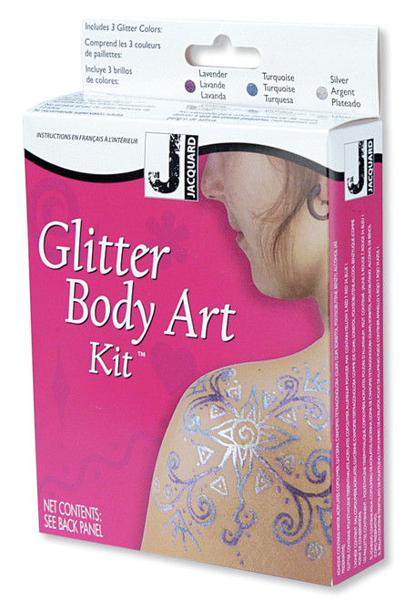 Jacquard Mehndi Glitter Kit-Metallic - JAC9510