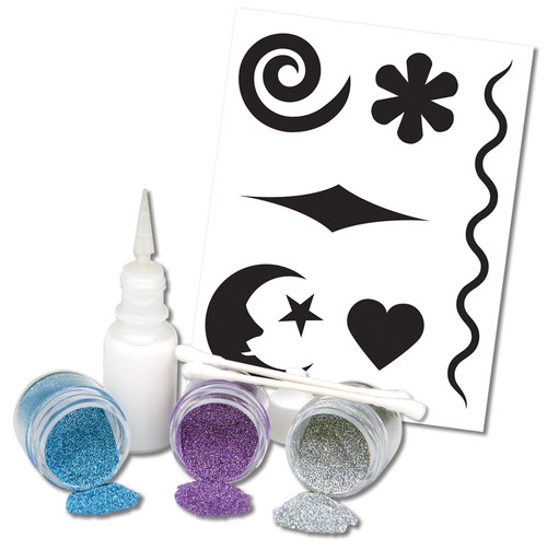 Jacquard Mehndi Glitter Kit-Metallic JAC9510