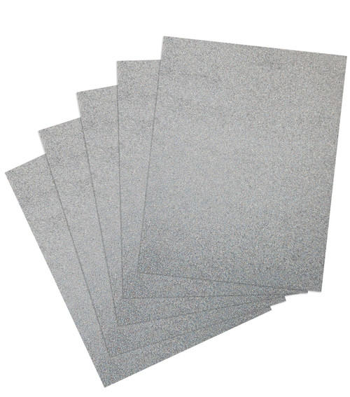 Harmony Diamond Chic Glitter Cardstock 8.5"X11" 20/Pkg-Crystal 5A0022QH-1G5Q7