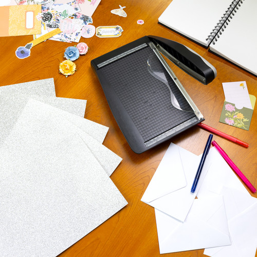 Harmony Diamond Chic Glitter Cardstock 8.5"X11" 20/Pkg-Platinum - A50022P6-G15PP Harmony Diamond Chic Glitter Cardstock 8.5"X11" 20/Pkg-Platinum - A50022P6-G15PP