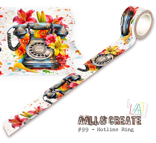 AALL And Create Layer-It-Up Washi Tape-Hotline Ring - 5A0022ZW-1G62K - 5060979164917