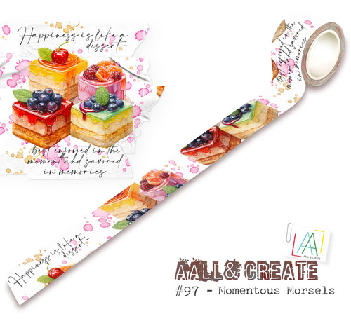AALL And Create Layer-It-Up Washi Tape-Momentous Morsels - 5A0022ZS-1G62B - 5060979164894