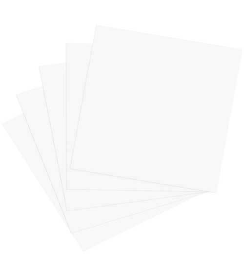 3 Pack Harmony Hues 65# Cardstock 12"X12" 20/Pkg-Brilliant White A50022NZ-G15NY