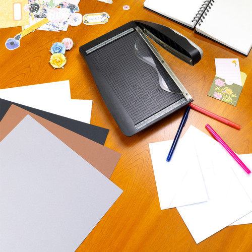 2 Pack - Harmony Hues 65# Cardstock 8.5"X11" 100/Pkg-Neutral - A50022Q2-G15NQ 2 Pack - Harmony Hues 65# Cardstock 8.5"X11" 100/Pkg-Neutral - A50022Q2-G15NQ