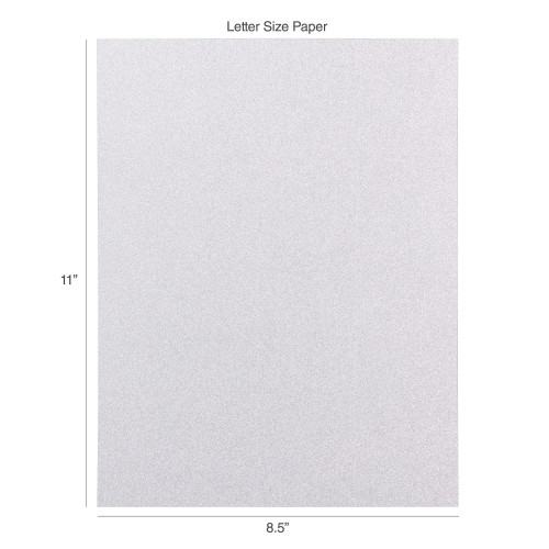 Harmony Precious Metals Cardstock 8.5"X11" 20/Pkg-Silver - A50022PH-G15NN Harmony Precious Metals Cardstock 8.5"X11" 20/Pkg-Silver - A50022PH-G15NN