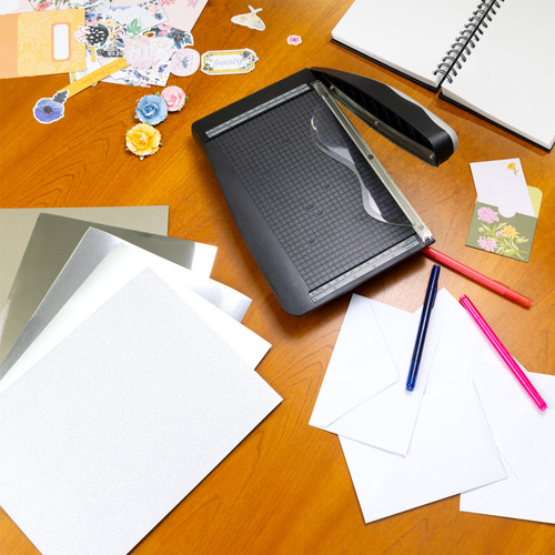 Harmony Precious Metals Cardstock 8.5"X11" 20/Pkg-Silver - A50022PH-G15NN Harmony Precious Metals Cardstock 8.5"X11" 20/Pkg-Silver - A50022PH-G15NN