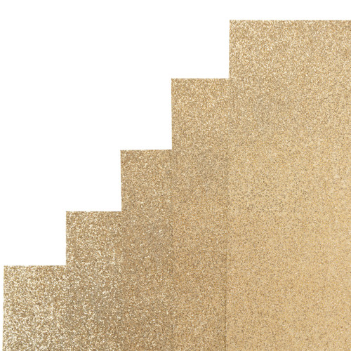 Harmony Diamond Chic Glitter Cardstock 8.5"X11" 20/Pkg-Rose Gold - A50022P8-G15NR