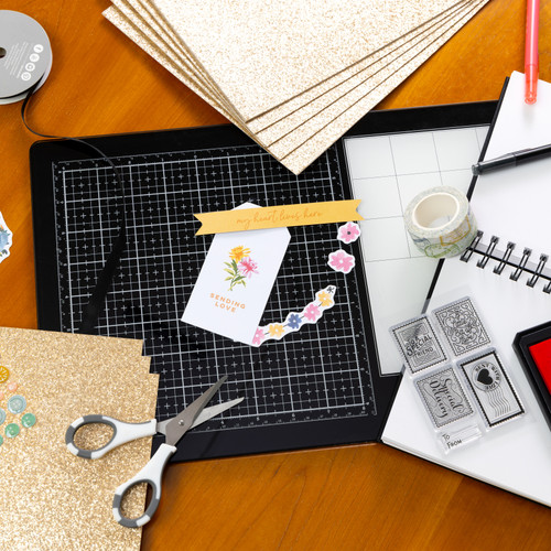 Harmony Diamond Chic Glitter Cardstock 8.5"X11" 20/Pkg-Rose Gold - A50022P8-G15NR Harmony Diamond Chic Glitter Cardstock 8.5"X11" 20/Pkg-Rose Gold - A50022P8-G15NR