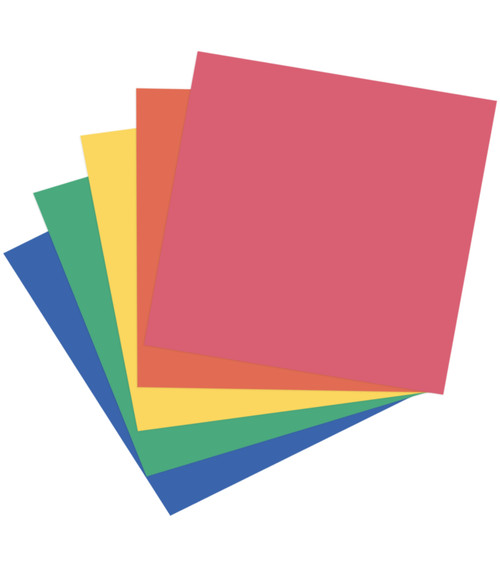 Harmony Hues 65# Cardstock 12"X12" 20/Pkg-Primary 5A0022PL-1G5NV