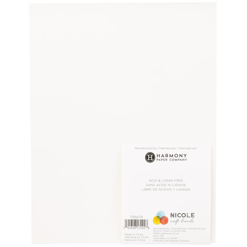 Harmony Precious Metals Cardstock 8.5"X11" 20/Pkg-Enchanted - A50022PP-G15PF Harmony Precious Metals Cardstock 8.5"X11" 20/Pkg-Enchanted - A50022PP-G15PF