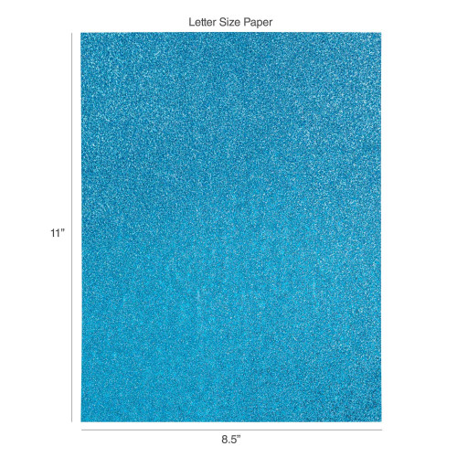 Harmony Diamond Chic Glitter Cardstock 8.5"X11" 20/Pkg-Turquoise - A50022PV-G15PH Harmony Diamond Chic Glitter Cardstock 8.5"X11" 20/Pkg-Turquoise - A50022PV-G15PH