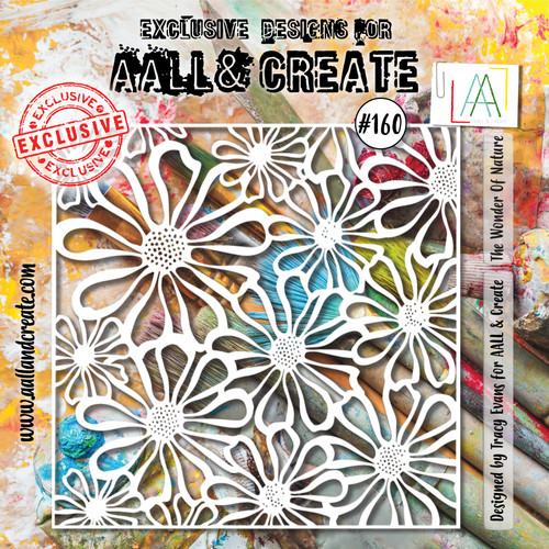 2 Pack AALL And Create Stencil 6"X6"-The Wonder Of Nature 5A0023VG-1G709 - 5060979162401