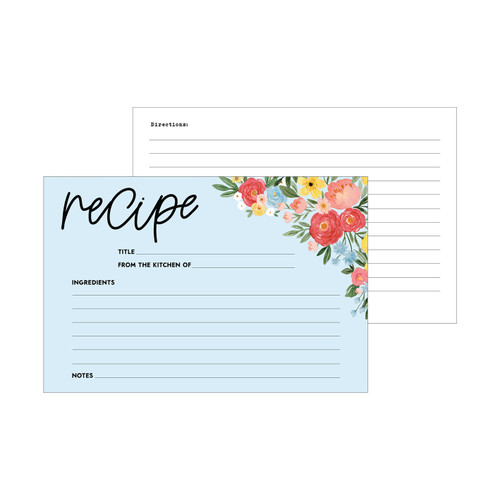 3 Pack - Echo Park Recipe Cards-Summer - 5A0023SC-1G6Y5