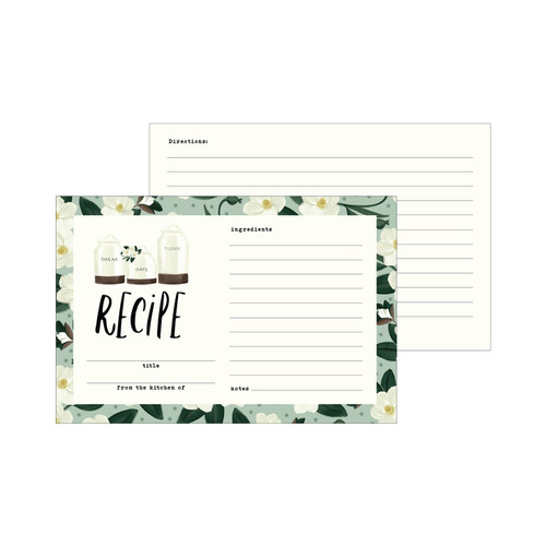 3 Pack - Echo Park Recipe Cards-Home Again - 5A0023R7-1G6WG