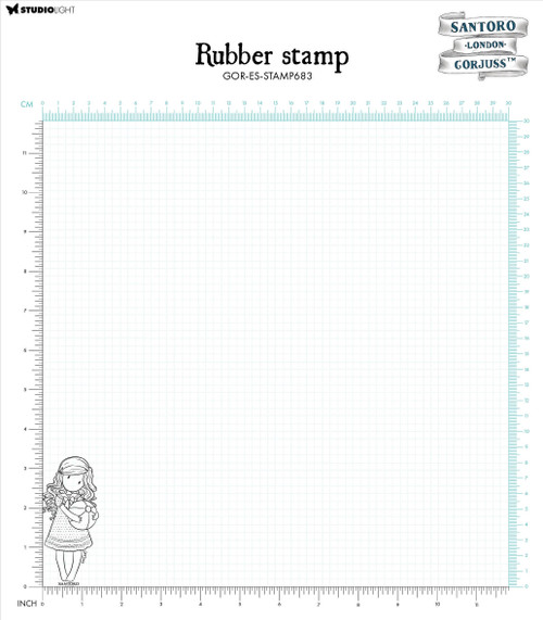 3 Pack Studio Light Gorjuss Essential Cling Stamp-Nr. 683, Beachball 5A0023GL-1G6PD