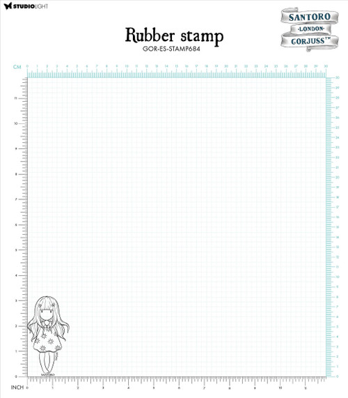 3 Pack Studio Light Gorjuss Essential Cling Stamp-Nr. 684, Hello Summer 5A0023L7-1G6J6