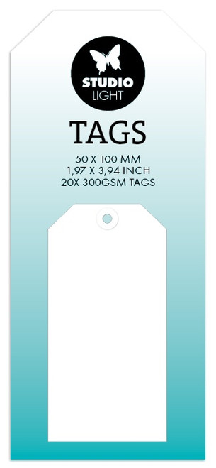 3 Pack Studio Light Consumables Tag Pad 20/Pkg-Nr. 07, Large 5A0023MN-1G6MY - 8713943151716