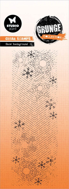 2 Pack Studio Light Grunge Clear Stamp-Nr. 675, Snow Background 5A0023GX-1G6PY - 8713943152089