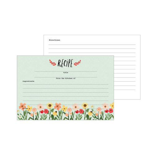 3 Pack - Echo Park Recipe Cards-Homemade - 5A0023ST-1G6SF