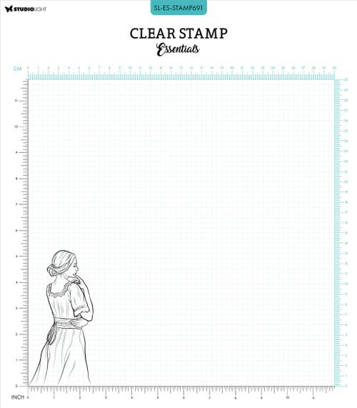 2 Pack Studio Light Essentials Clear Stamp-Nr. 691, Daydreaming 5A0023GT-1G6L9