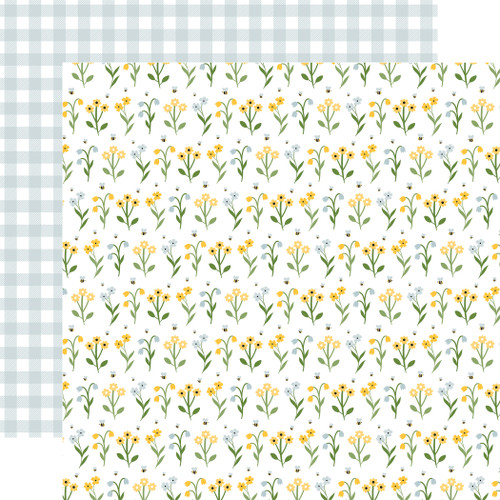 25 Pack Happy As Can Bee Double-Sided Cardstock 12"X12"-Suny Day Stems 5A0023SF-1G6WL - 691835413198