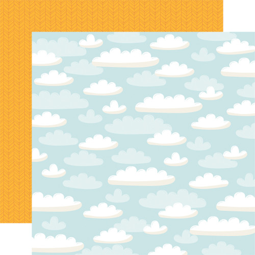 25 Pack Into The Wild Double-Sided Cardstock 12"X12"-Perfect Day Clouds 5A0023SH-1G6YY - 691835410999
