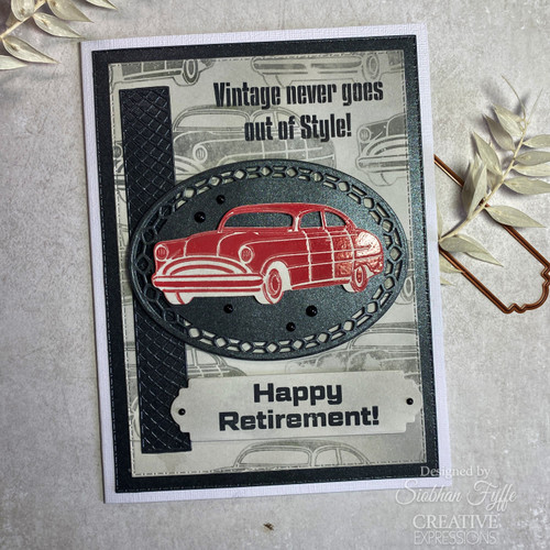 Creative Expressions Craft Die By Sue Wilson-Vintage Cars, Dream Car Collection 5A00243J-1G7DZ