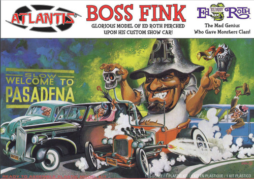 Atlantis Plastic Model Kit-Ed Roth Boss Fink 5A00242Q-1G7D0 - 850041894348