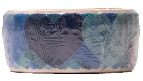 Studio Light Essentials Washi Die-Cut Stickers-Nr. 20, Blues - 5A0023LF-1G6PB