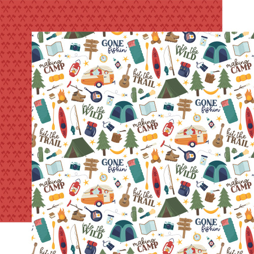 25 Pack Into The Wild Double-Sided Cardstock 12"X12"-Into The Wild 5A0023SH-1G6TS - 691835410197