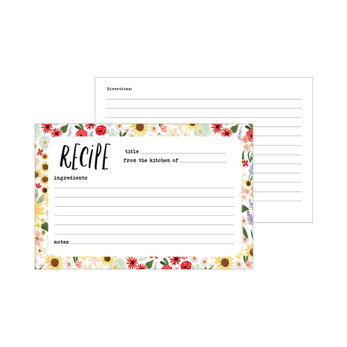 Echo Park Recipe Cards-Homemade - 5A0023ST-1G6SF