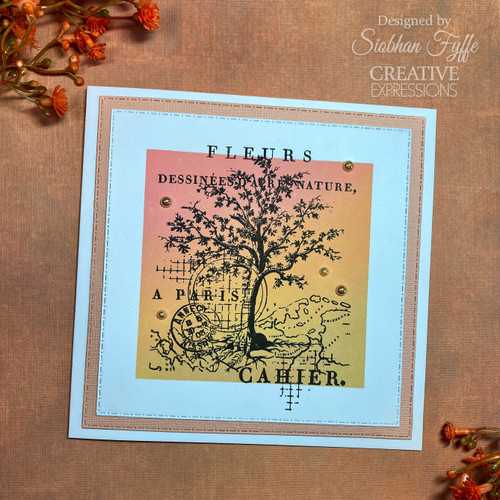 Creative Expressions Clear Stamp Set 4"X6" By Sam Poole-Nature 5A00243C-1G7DF