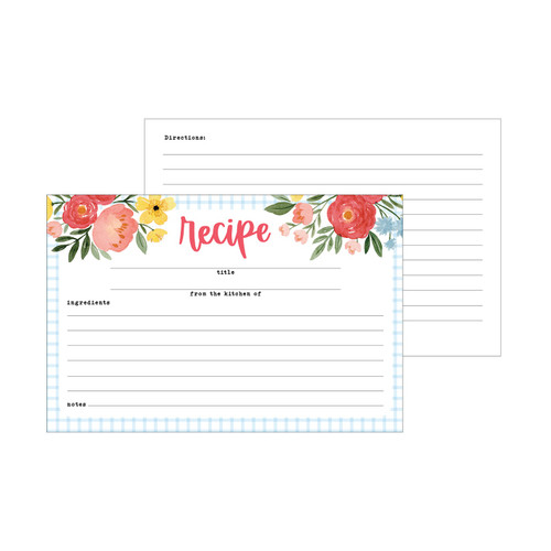 Echo Park Recipe Cards-Summer - 5A0023SC-1G6Y5