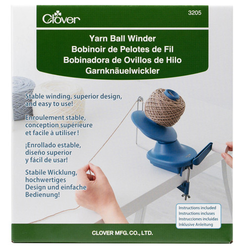 Clover Yarn Ball Winder-Blue 5A0023X6-1G742 - 051221732058